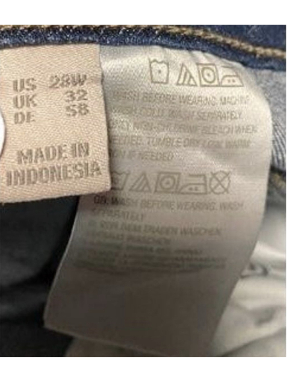 Logo by Lori Goldstein Jeans Plus Size 28W Cropped - Picture 5 of 6